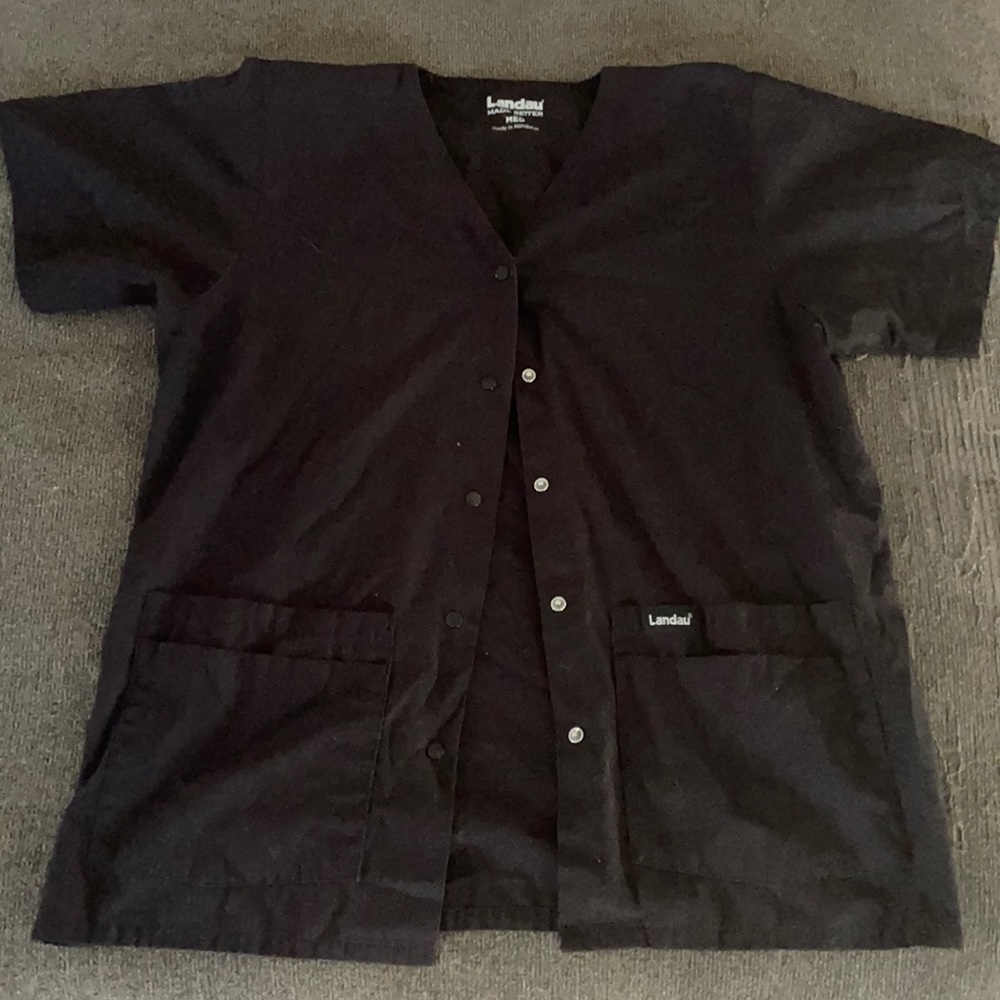 Black Scrubs top